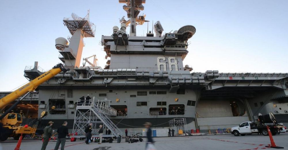 USS aircraft carrier and strike group arrive in Caribbean amid tensions with Cuba