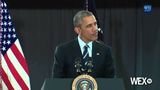 President Obama talks to youth and law enforcement