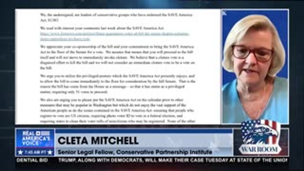 SAVE AMERICA ACT: THE SENATE RULES PLAY