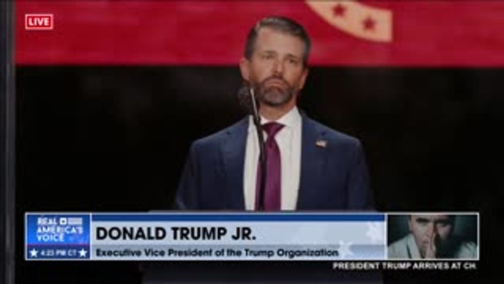 DONALD TRUMP JR. ON CHARLIE'S FEARLESSNESS