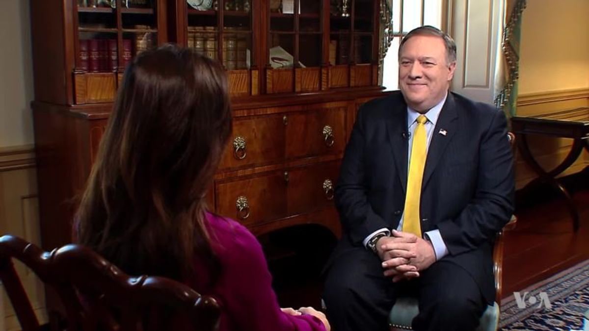 Pompeo to VOA: China on Wrong Side of Religious Freedom