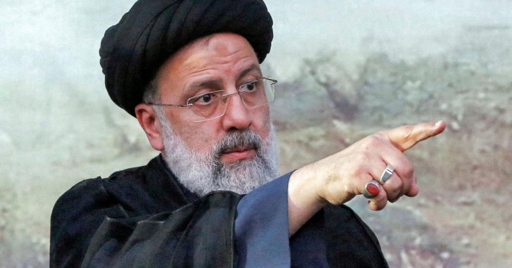 Helicopter carrying Iranian President Raisi suffers 'hard landing,' state media says