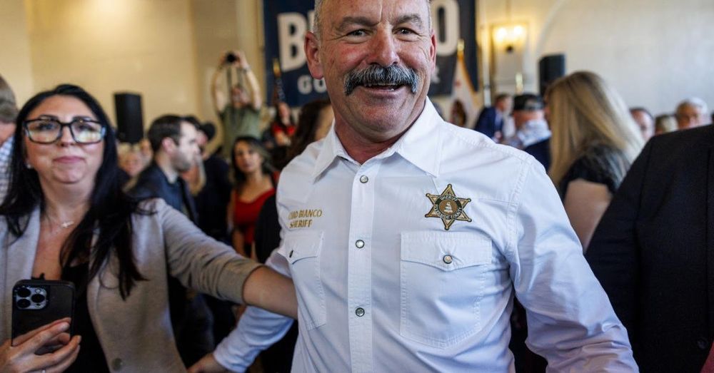 Riverside County sheriff announces Republican candidacy for California governor