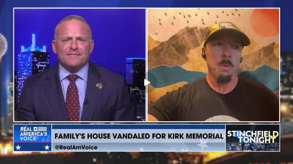 COLORADO RESIDENT'S CHARLIE KIRK MEMORIAL DESTROYED BY ARSON