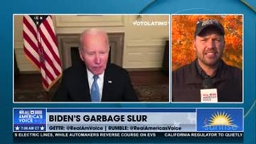 PRESIDENT BIDEN THINKS YOU'RE GARBAGE