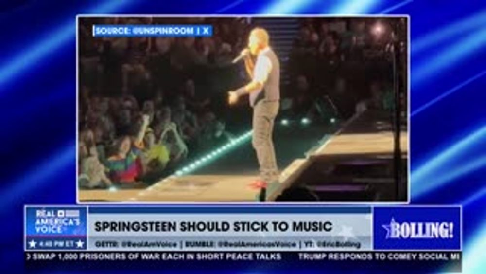 SPRINGSTEEN SHOULD STICK TO MUSIC
