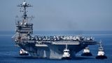 Aircraft carrier USS Harry S Truman collides with merchant vessel in Mediterranean