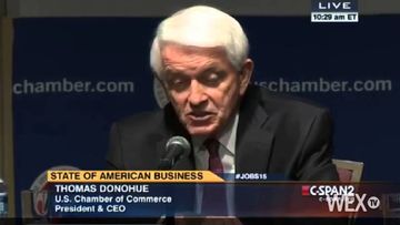 U.S. Chamber urges cooperation to improve economy in 2015