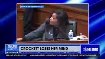 CONGRESSWOMAN JASMINE CROCKET LOSES HER MIND