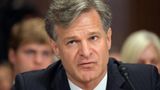 FBI's Wray seemingly deflects question on planting evidence, says he's 'concerned' over threats