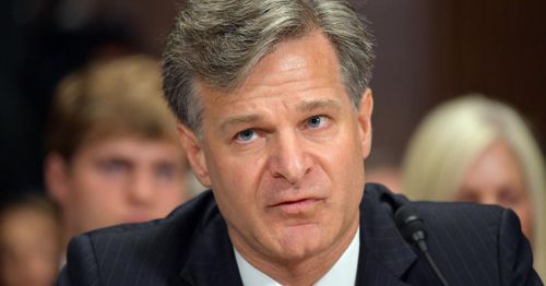 FBI's Wray seemingly deflects question on planting evidence, says he's 'concerned' over threats