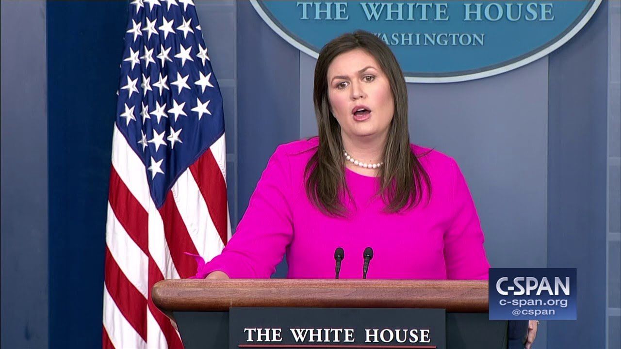 White House Press Secretary on Revoking Security Clearances (C-SPAN)