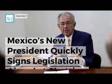 Mexico’s New President Quickly Signs Legislation Aimed at Shutting Down Migrant Caravans