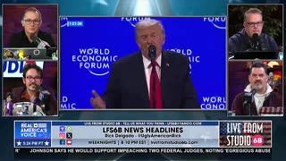 TRUMP BREAKS NEWS IN DAVOS ON THE “RIGGED ELECTION” IN 2020