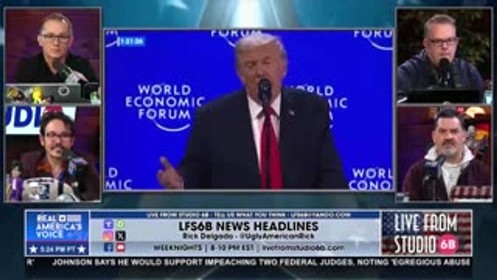 TRUMP BREAKS NEWS IN DAVOS ON THE “RIGGED ELECTION” IN 2020