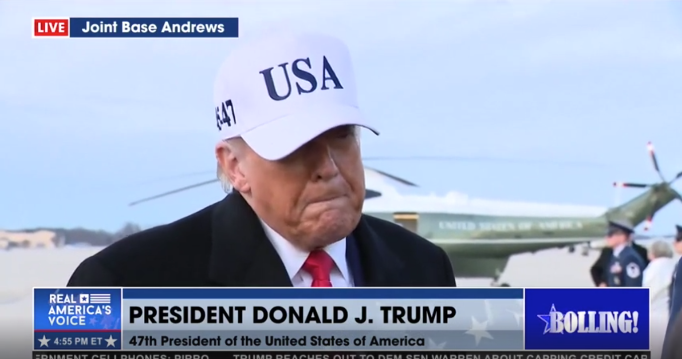 TRUMP COMMENTS ON JIMMY CARTER’S 1980 HOSTAGE SITUATION