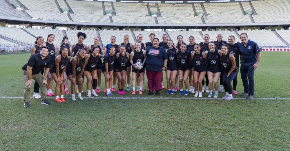As the men's World Cup kicks in, the US women's soccer team preps to play next year in Brazil