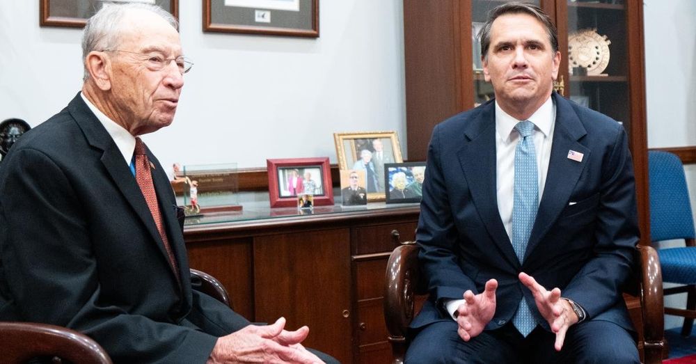 Blanche kicks off Senate confirmation process with Grassley meeting