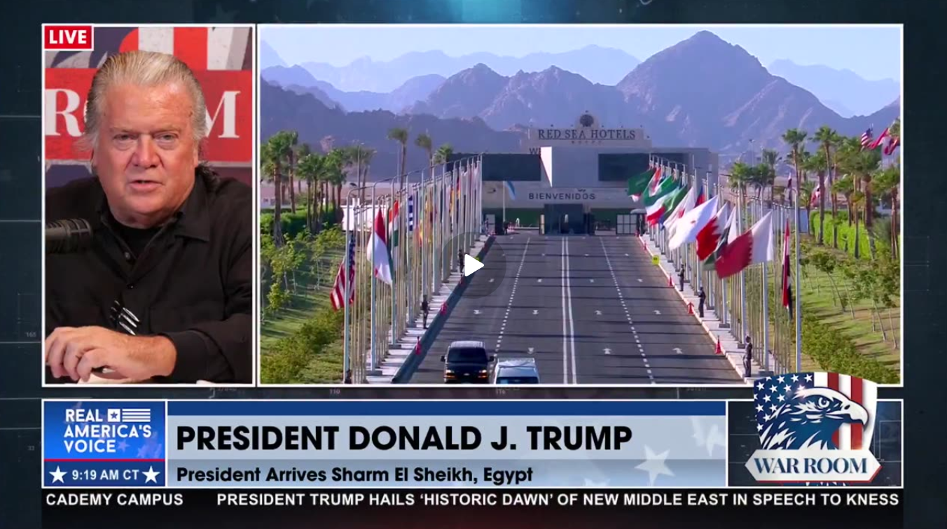 POTUS LANDS IN EGYPT