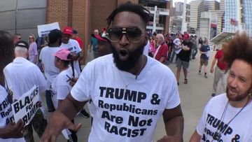 Trump supporters drive from Florida to attend Cincinnati rally