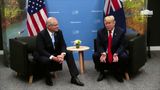 President Trump Participates in a Meeting with the Prime Minister of Australia