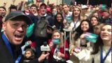 Students chant America’s Voice at TPUSA event