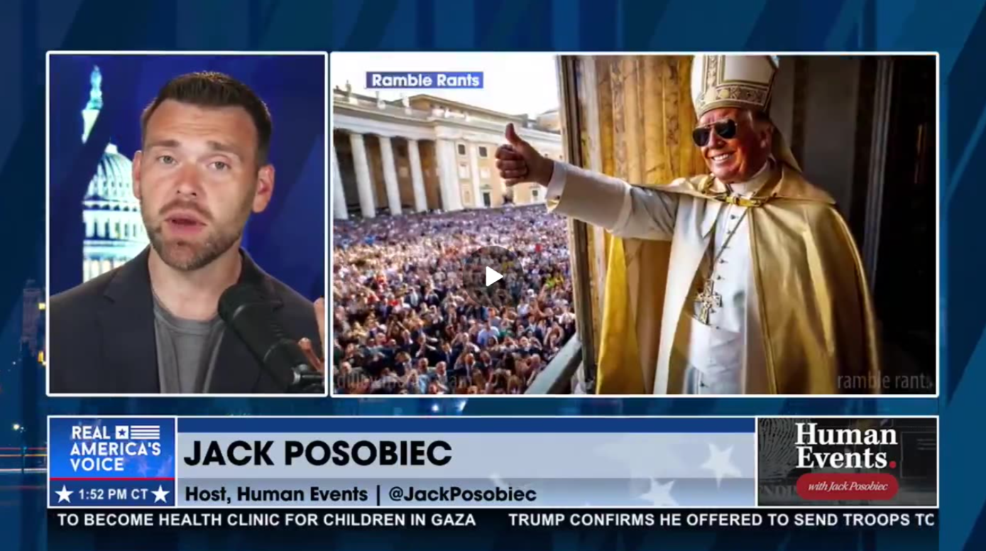 MEDIA GOES CRAZY OVER TRUMP POPE MEME, BUT BIDEN WAS "A GOOD" CATHOLIC PRESIDENT?