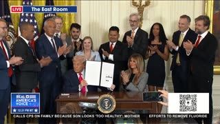 POTUS AND FLOTUS SIGN THE FOSTERING THE FUTURE EO