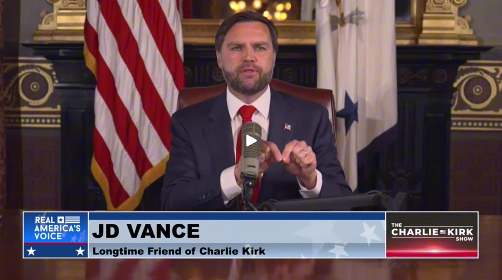 FULL MESSAGE FROM VP JD VANCE ON CHARLIE KIRK: UNITY & TRUTH