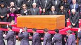 Pope Francis' coffin in transit to burial place after 250,000 attend funeral mass in Rome