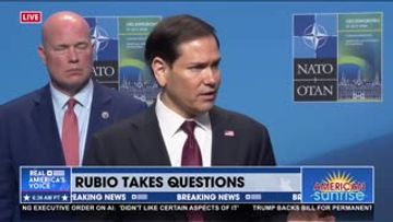 SEC. RUBIO: UKRAINE WAR ENDS WITH NEGOTIATION — NOT TOTAL VICTORY