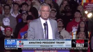 FULL RFK SPEECH MILWAUKEE WI TRUMP MAGA RALLY