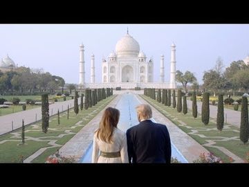 The President and First Lady Visit the Taj Mahal
