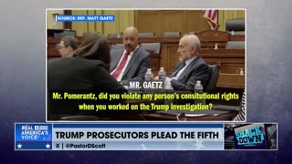 Trump Prosecutors Plead The Fifth