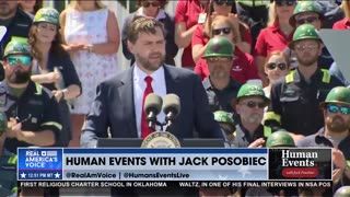 VP JD VANCE AT GRAND OPENING OF STEEL MILL IN SOUTH CAROLINA