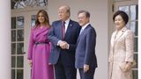 President Trump and the First Lady Meet with the President and First Lady of South Korea
