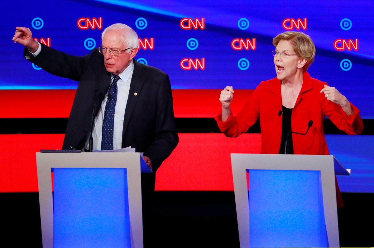 Parade of Democrats Address National Party Activists