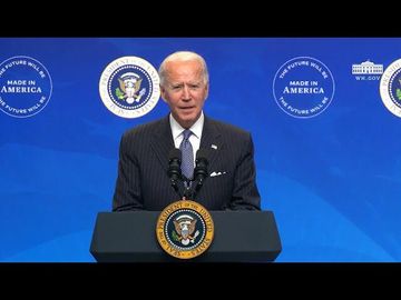 President Biden Delivers Remarks on Strengthening American Manufacturing & Signs an Executive Order