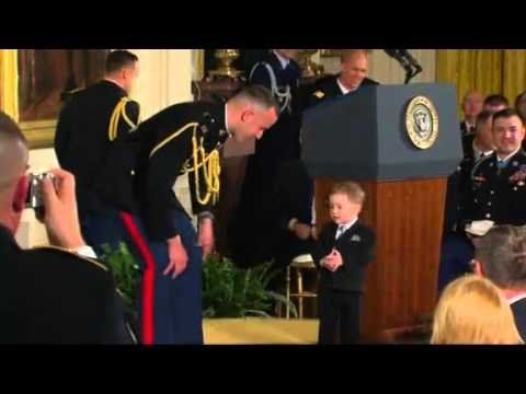 Medal of Honor winner’s son steals show – AP