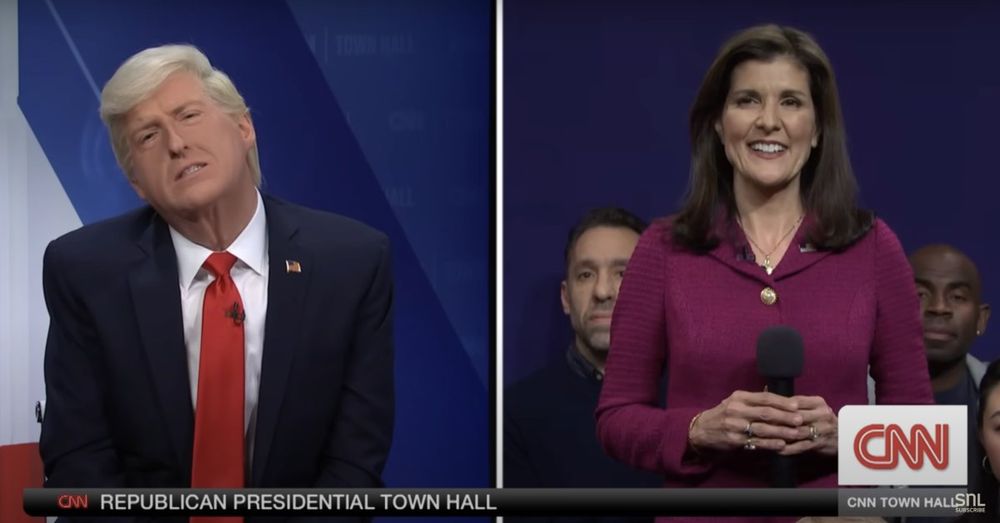 Nikki Haley makes surprise 'Saturday Night Live' appearance as she mocks Trump