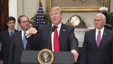 President Trump Participates in the Swearing-in Ceremony for Secretary Alex Azar