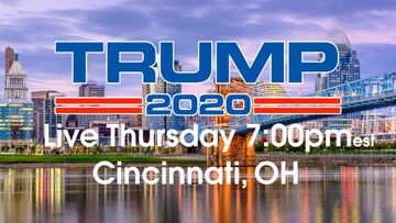 Trump Rally Live in Cincinnati Ohio