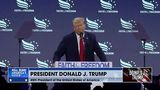 President Donald Trump Takes the Stage at Faith and Freedom