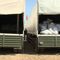 Russian aid convoys at Ukraine border