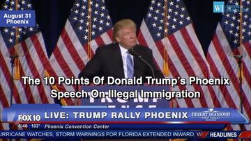 The 10 Points Of Donald Trump’s Phoenix Speech On Illegal Immigration