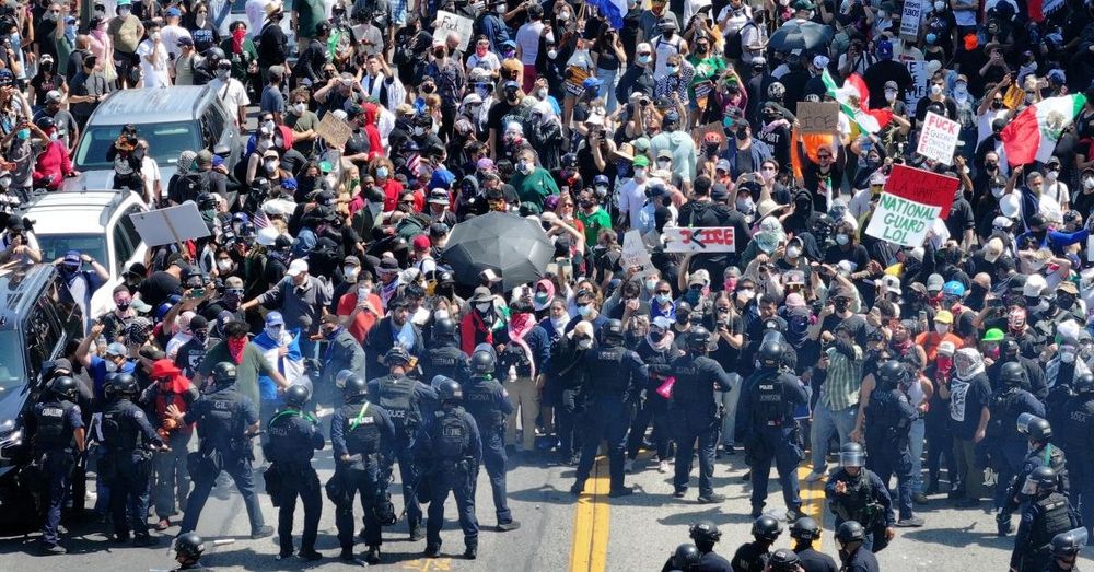 LA anti-ICE protests spread across country to Chicago, Dallas, New York City