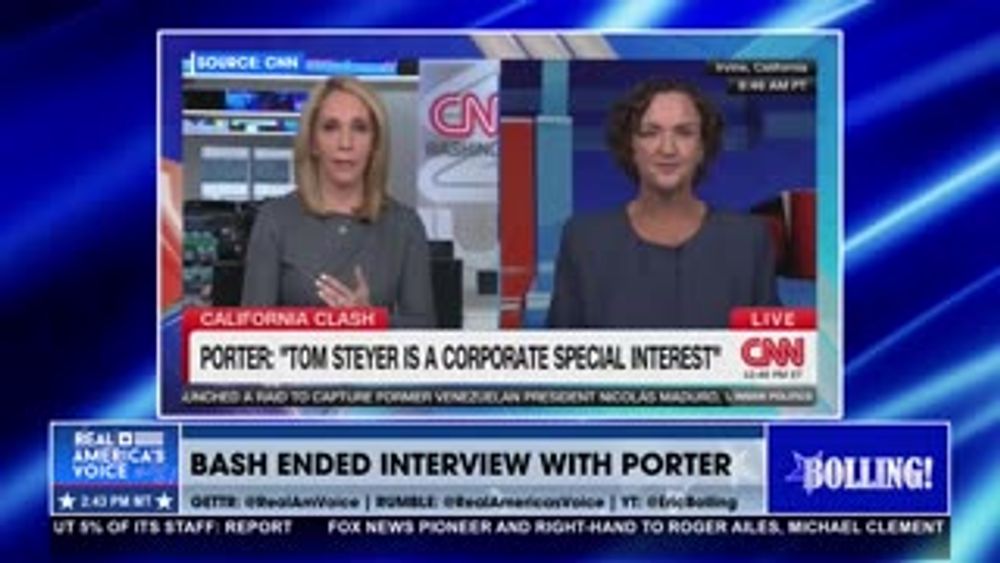 BASH ENDED INTERVIEW WITH PORTER