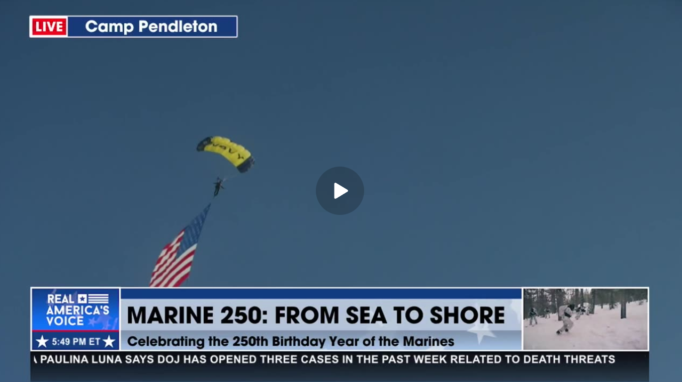 NATIONAL ANTHEM AT USMC 250th CELEBRATION
