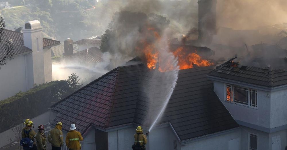 Officials issue evacuation orders for areas of Orange County due to wildfire spreading