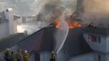 Officials issue evacuation orders for areas of Orange County due to wildfire spreading